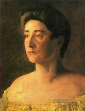  realismus werke - A Singer Porträt von Frau Leigo Realismus Porträts Thomas Eakins